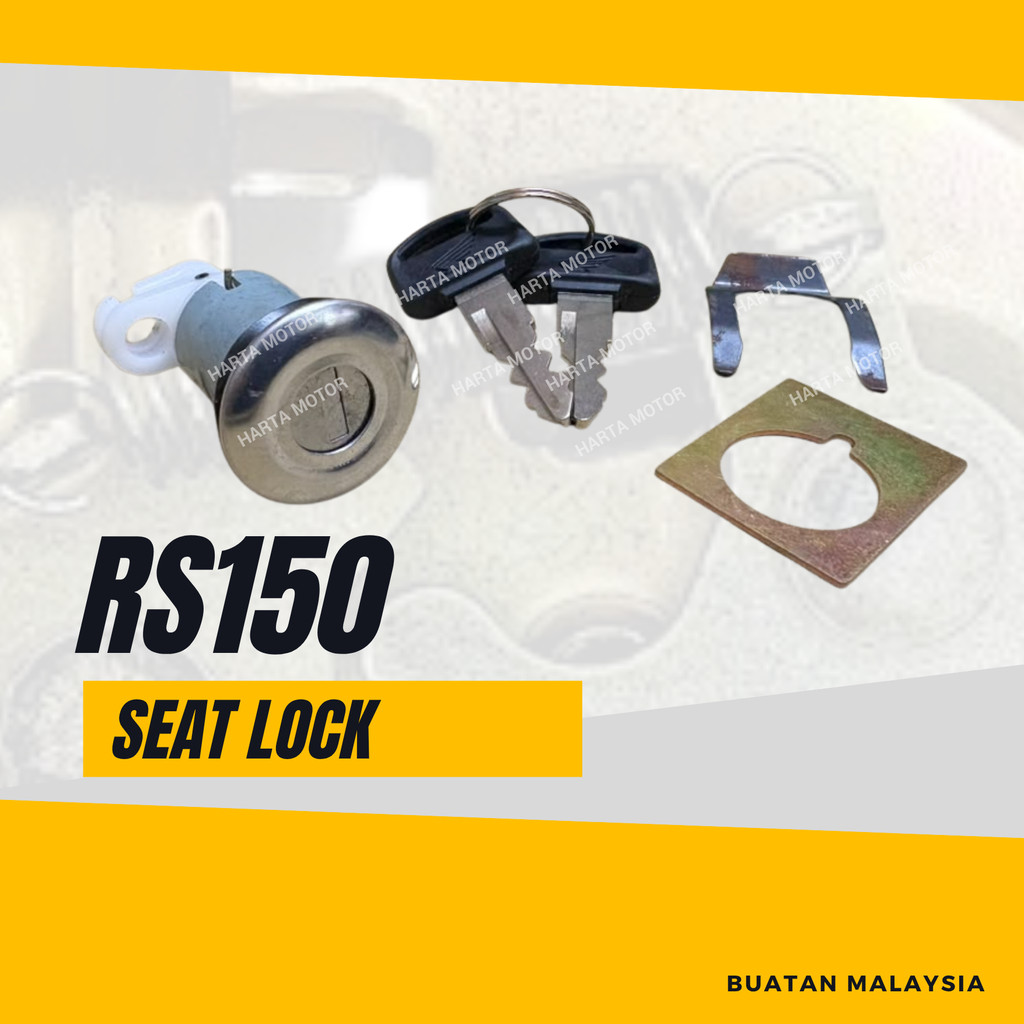 RS150 R ที่นั่งล็อค - RS150R RS150 R RS 150 KEY ที่นั่งล็อคชุดกุญแจที่นั่ง ASSY