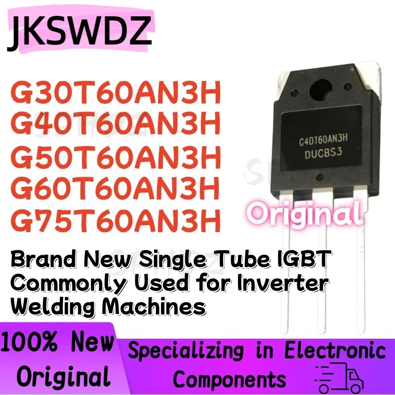 5PCS G30T60AN3H G40T60AN3H G50T60AN3H G60T60AN3H G75T60AN3H CRG30T60AN3H CRG50T60AN3H CRG3H CRG75T60
