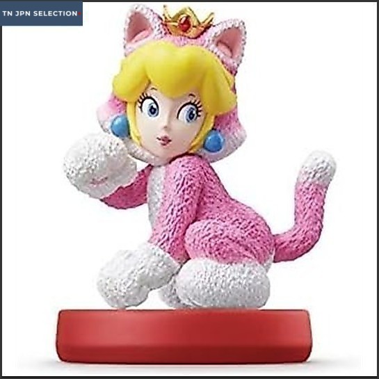 Nintendo Switch amiibo Cat Peach Super Mario Series Figure Super Mario 3D World Japan