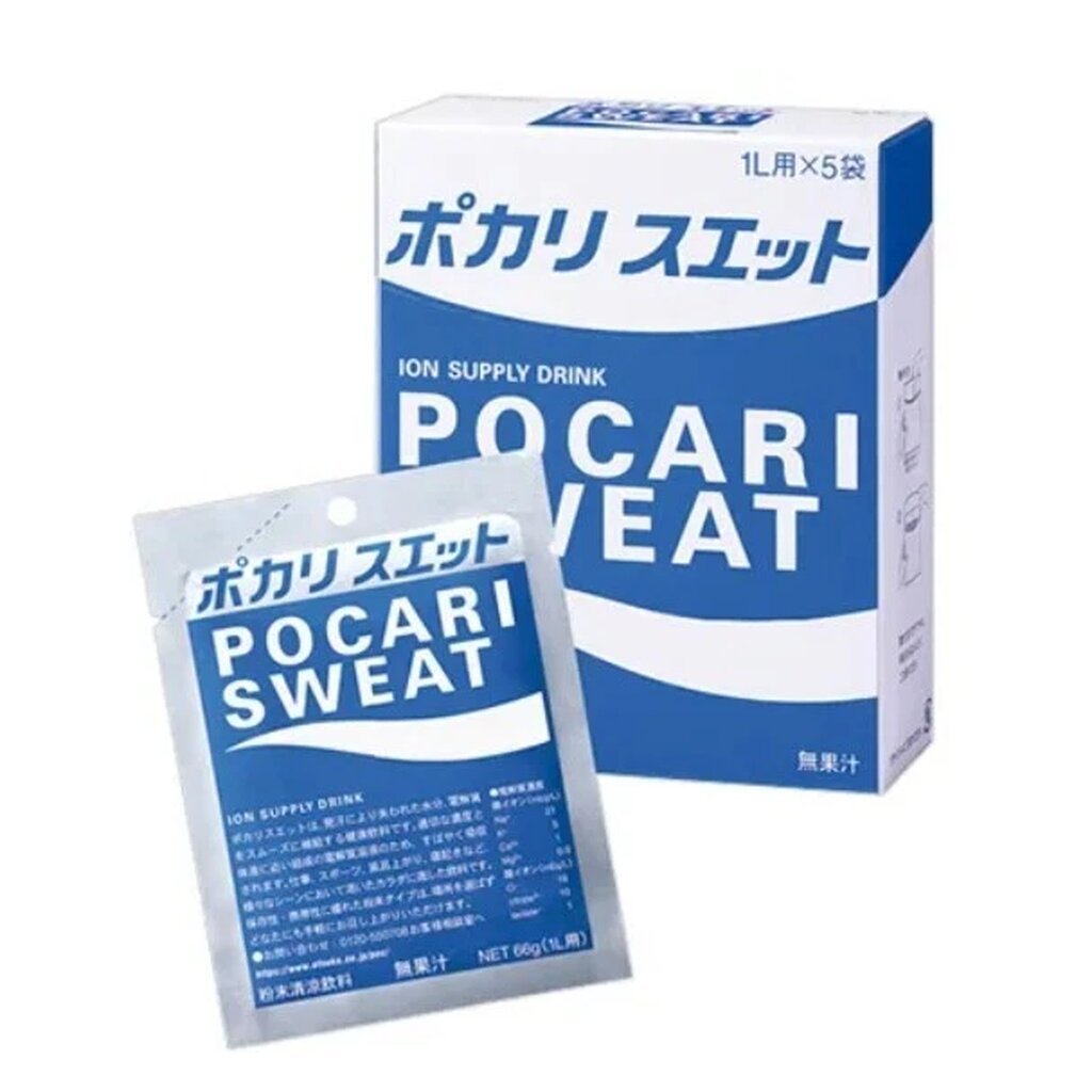 Pocari Sweat เครื่องดื่มอิเลคโตรไลท์ แบบผง ซองละ 66g ผสมน้ำ 1L