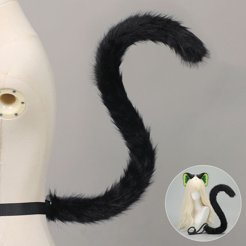 Luo Little Black Cat Ears หางหูแมวสงครามดําตัวน้อย