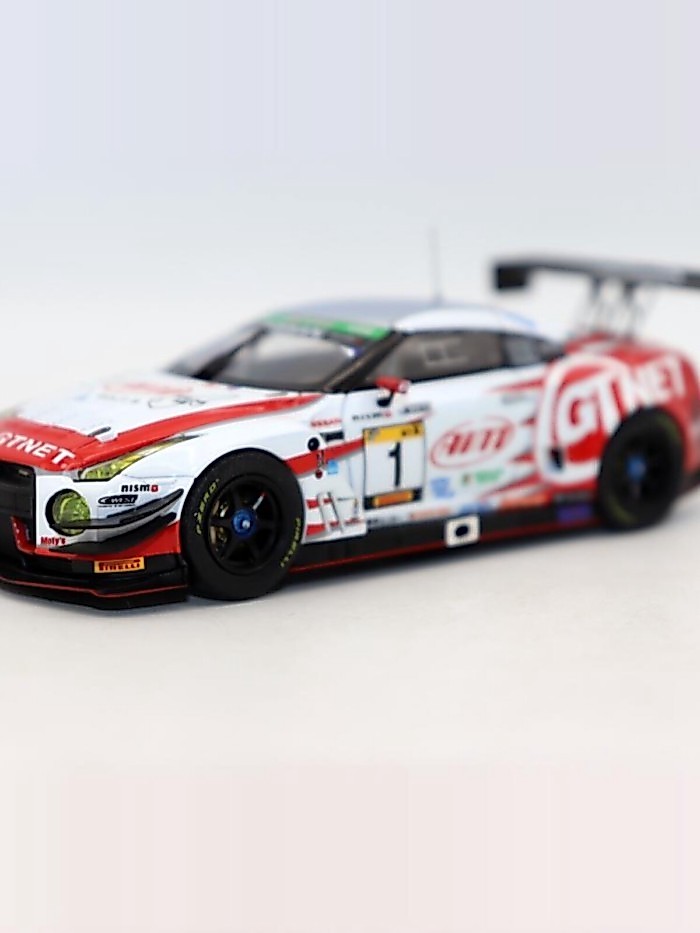 Out of Print Model EBBRO 1/43 Alloy Car 2019 Fuji GT3 GT-R Racing Car 24 Hours Endurance Championshi