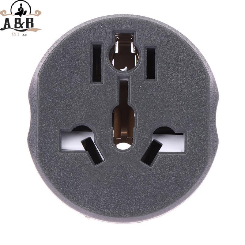 [A&B] ปลั๊กแปลงมาตรฐานเยอรมัน FR AU US UK To EU Euro Korea Universal Travel Adapter Home Plug Adapte