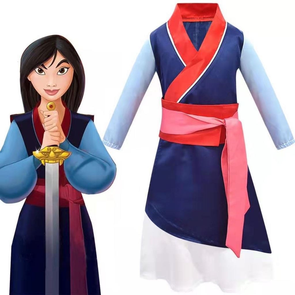 อะนิเมะฮาโลวีน Mulan คอสเพลย์เครื่องแต่งกายชายรุ่น Mulan อะนิเมะ Mulan เครื่องแต่งกาย