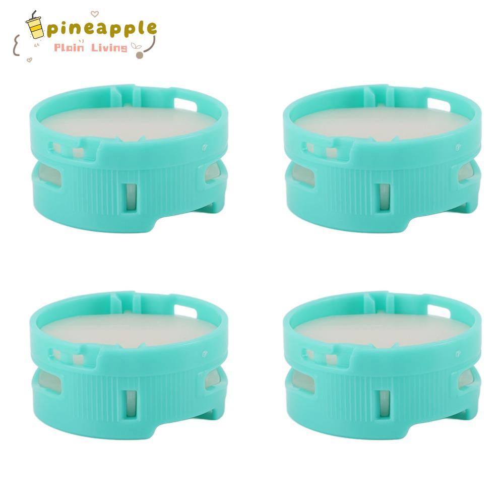 PINEAMY 4PCS ตลับหมึกเครื่องฟอกอากาศ,คลิปสีเขียวกลิ่น Neutralizer เปลี่ยนตลับหมึก,พลาสติกสําหรับ Sha