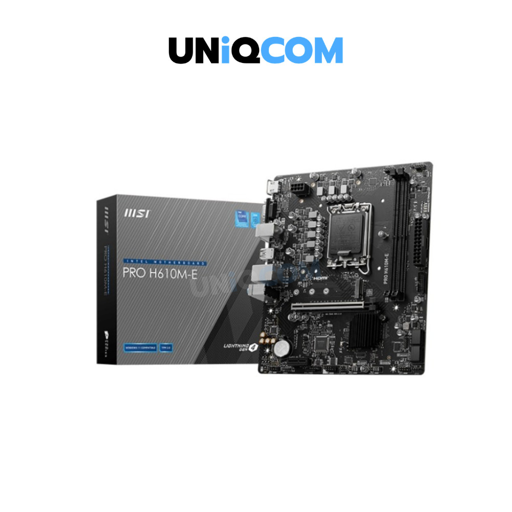 MSI MAINBOARD (1700) PRO H610M-E DDR5