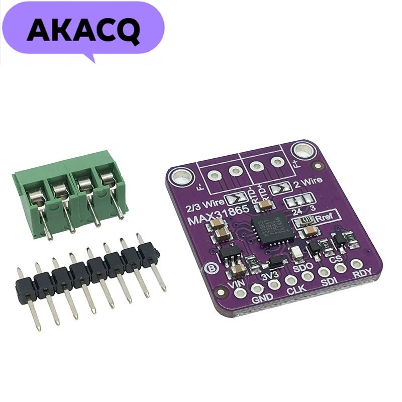 MAX31865 PT100 ถึง PT1000 RTD-to-Digital Converter อุณหภูมิ Thermocouple Sensor เครื่องขยายเสียงโมดู