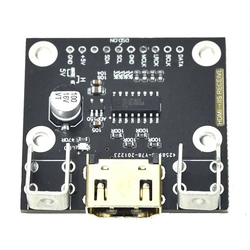 HDMI ใช้งานร่วมกับ I2S ตัวรับสัญญาณ I2S ถึง HDMI Transmitter Board Differential สัญญาณ Conversion DA