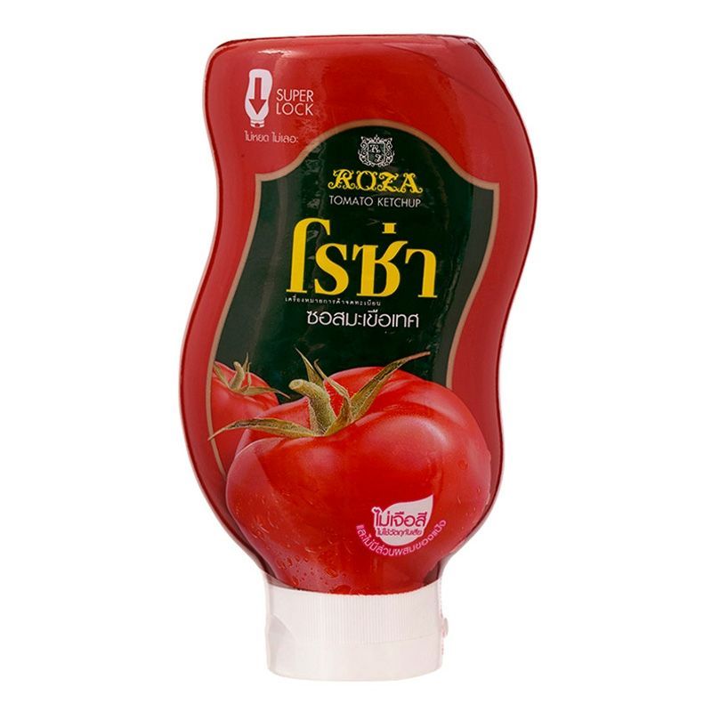 โรซ่า ซอสมะเขือเทศ Roza Squeeze Tomato 500g.