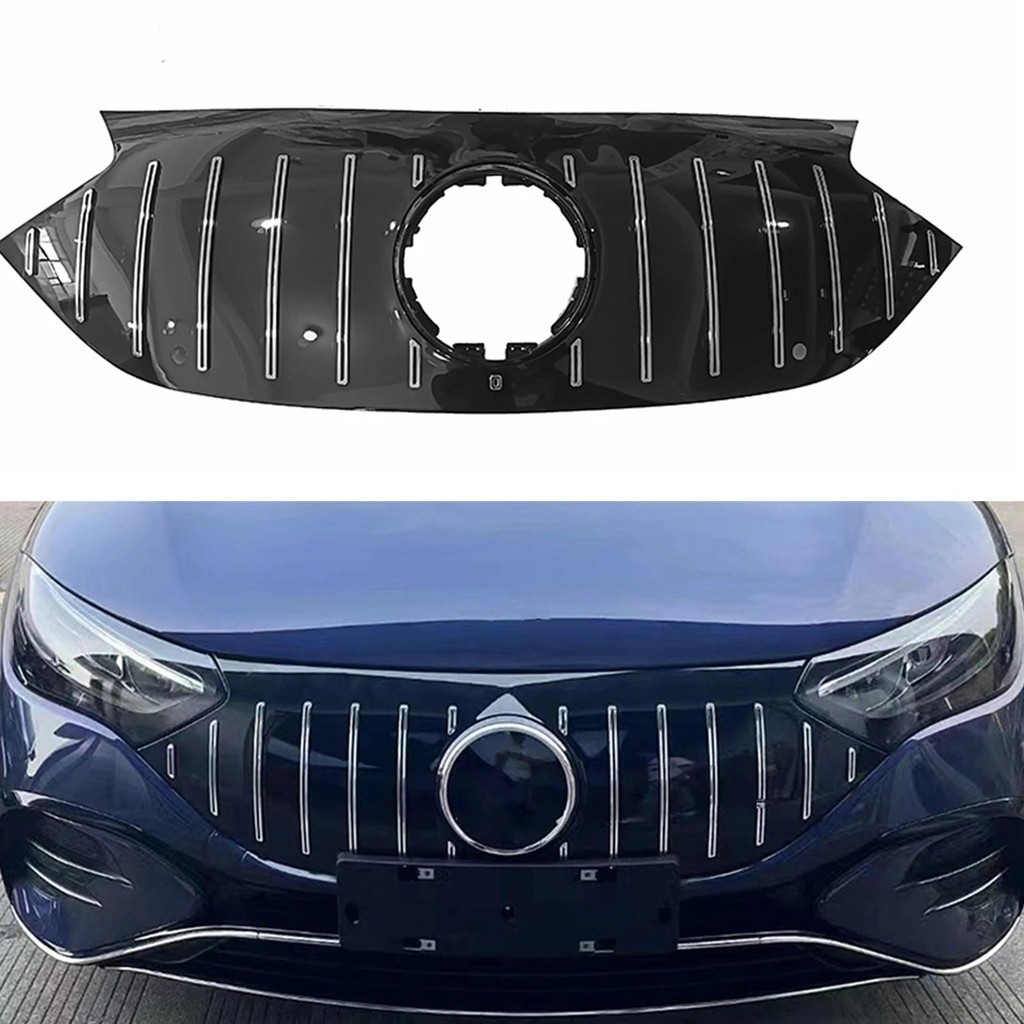 ด้านหน้า Grille Grill สําหรับ Mercedes Benz EQE Class V295 2023-2024 EQE350 EQE450 EQE500 GT สไตล์เง