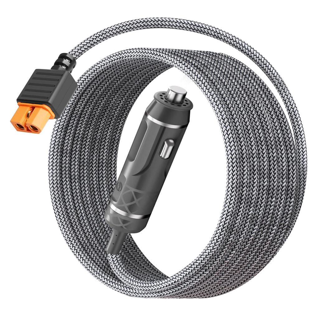 TAIFU 12 V/24 V XT60i สายชาร์จรถยนต์สําหรับ Anker SOLIX Series C300C1000,EF ECOFLOW River Delta 3 2 