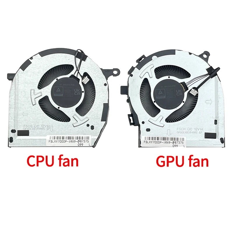 พัดลม CPU แล็ปท็อปสําหรับ Lenovo Y7000 IRX9 2024/R7000 APH9 2024/Y7000P IRX9 2024/ Legion 7 16 IRX9 