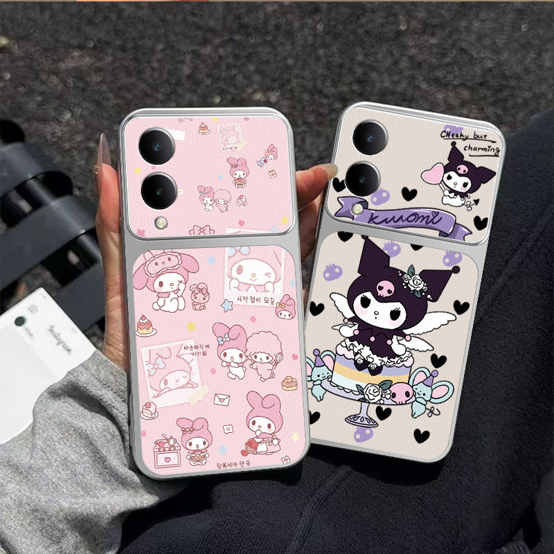เคส vivo y17s เคส vivo y28 5g เคสเคสโทรศัพท์หนัง - ฝาครอบป้องกันที่ทนทานสําหรับอุปกรณ์มือถือความทนทา