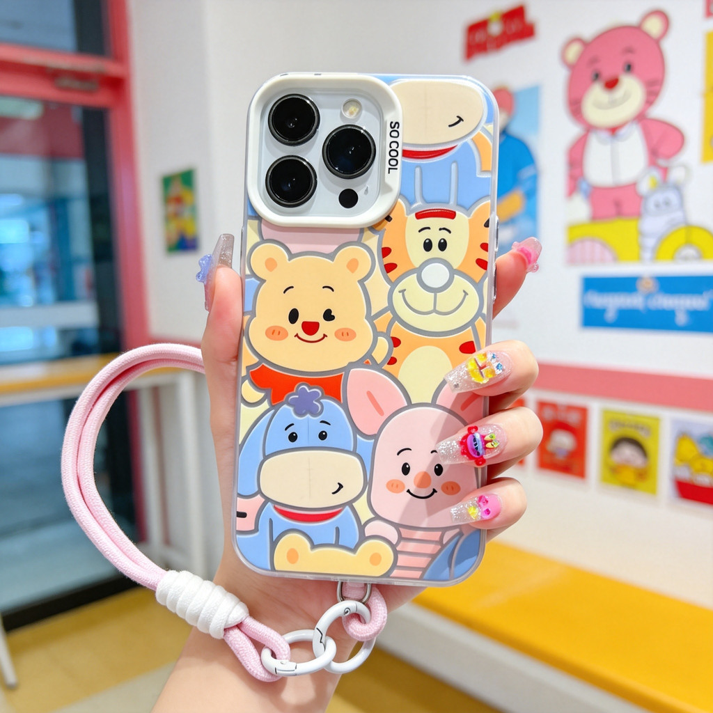 💖Bov -เคสไอโฟน เข้ากันได้กับ iPhone 17ProMax 16Pro 15 14plus 13Pro 11 12 XS XR 7P-MSCY48
