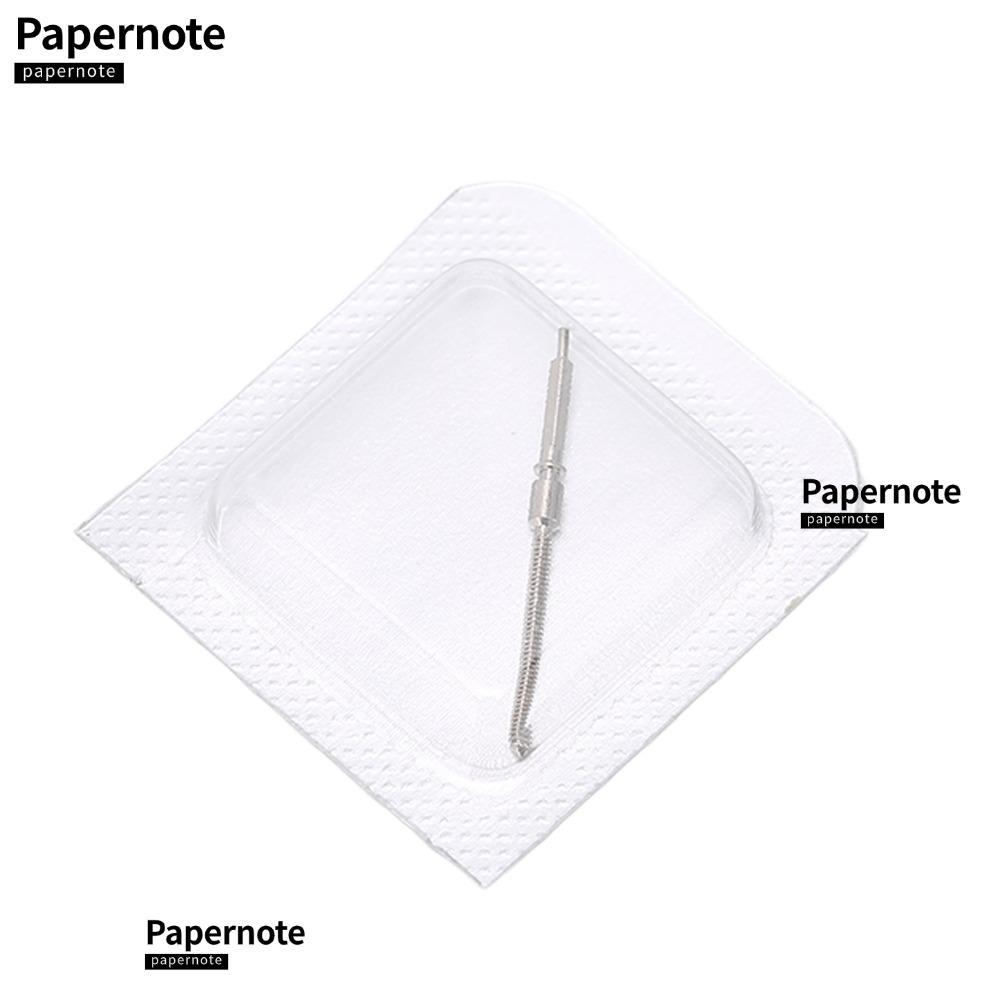 PAPERNOTE Watch Winding Stem, 0.9/1.2 มม. Silver Watch Stem, Precision Alloy Watch Movement Stem สํา