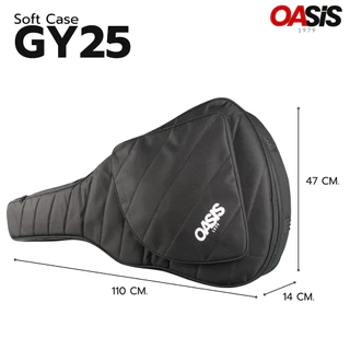 กระเป๋ากีต้าร์โปร่ง 41 นิ้ว บุฟองน้ํา 25mm Oasis BAG-GY25 กระเป๋ากีต้าร์ไฟฟ้า EY-25 กระเป๋าเบสไฟฟ้า BY-25 📍ส่งทุกวัน📍