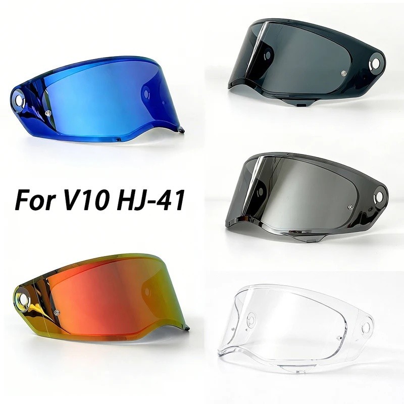 สําหรับ HJC V10 หมวกกันน็อค Visor Face รถจักรยานยนต์หมวกกันน็อคโล่เลนส์