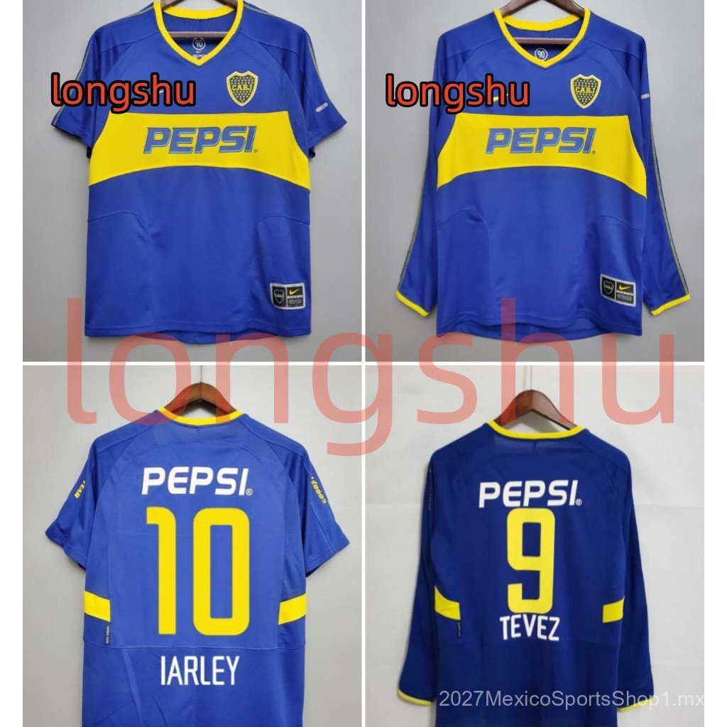 เสื้อย้อนยุค 03-04 Boca Junior Home Football S-XXL