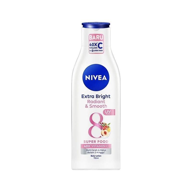 Overseas Nivea Nivea Whitening Body Lotion 40 Times VC ขวดสีขาวขนาดใหญ่ Moisturizing Moisturizing Lo