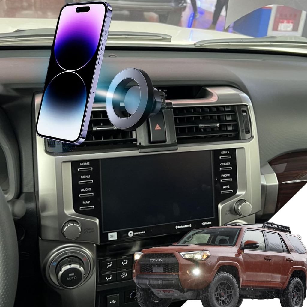 Oricarmes Toyota 4runner Phone Mount 4runner Magnetic Phone Holder for 2024 Toyota 4runner Accessori