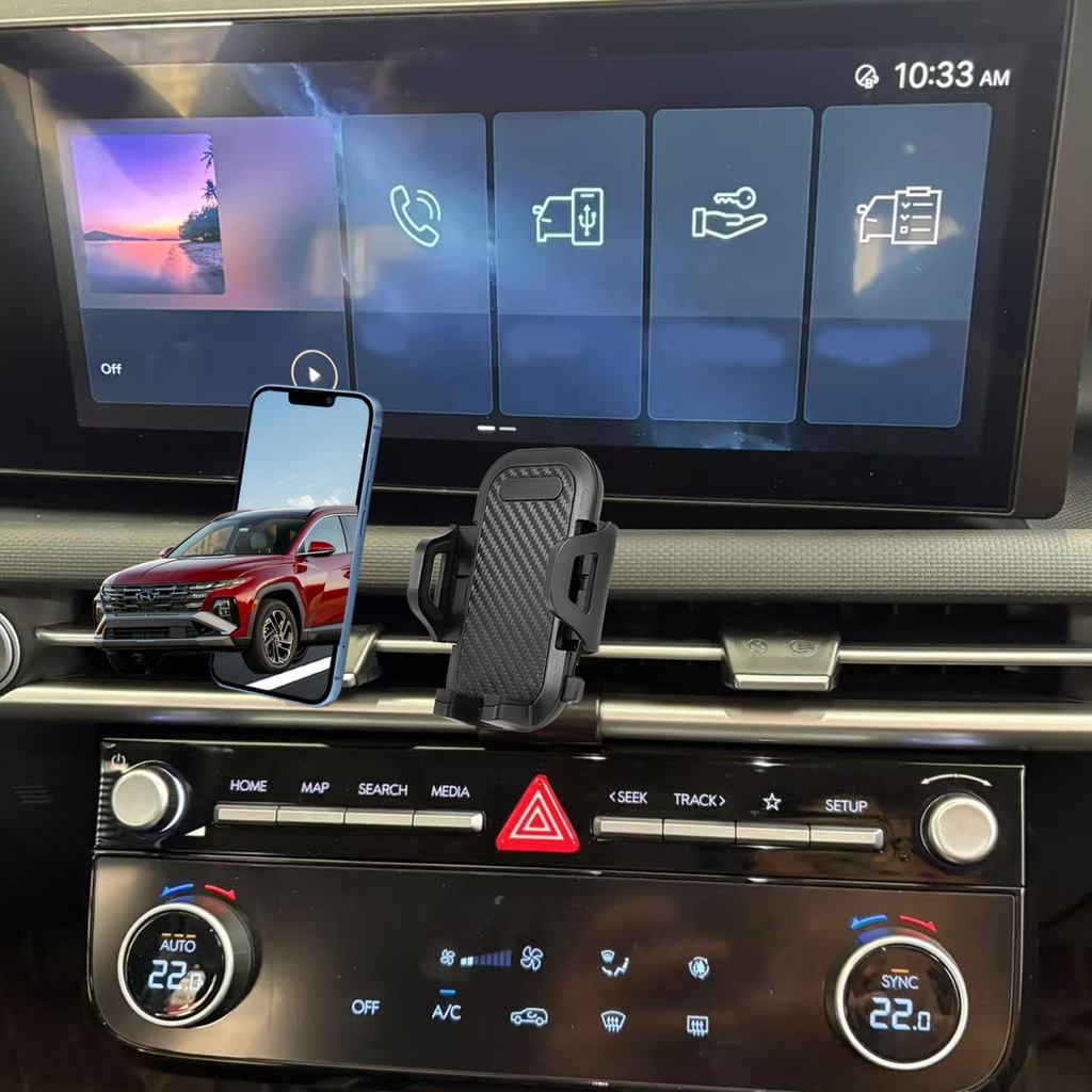 Oricarmes Tucson Phone Mount Made สําหรับ 2025 เพื่อปัจจุบัน Tucson 2025 Tucson อุปกรณ์เสริม OEM-App