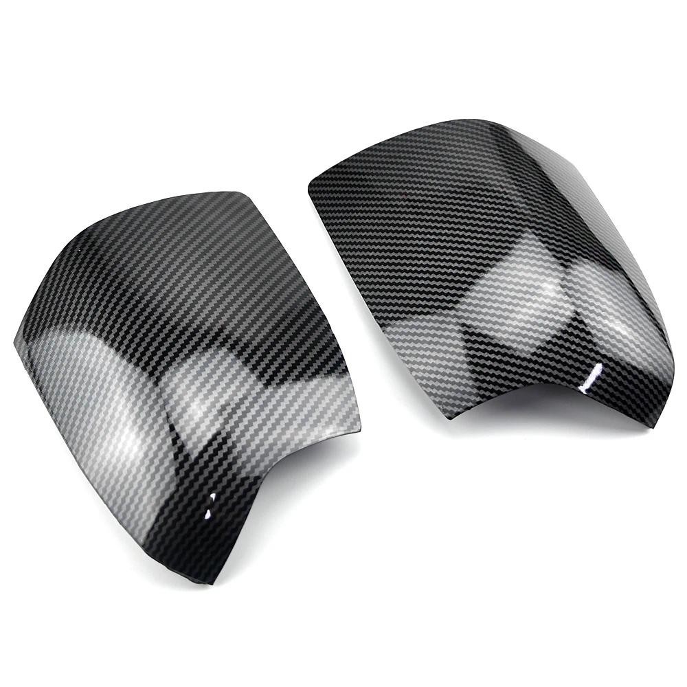 คาร์บอนไฟเบอร์สไตล์กระจก SHELL COVER กระจกมองหลังฝาครอบกระจกมองข้าง SHELL สําหรับ Ford Focus 2005-20