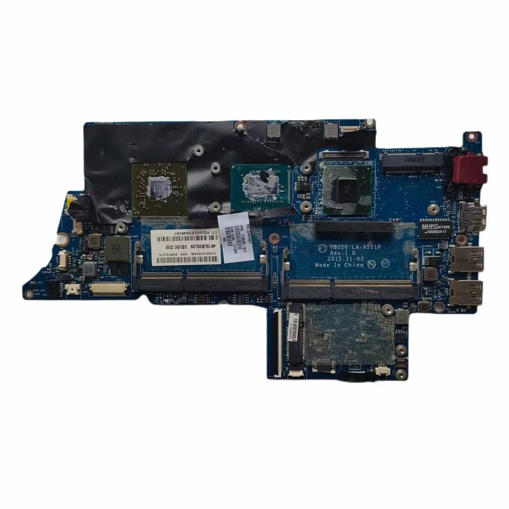 HP / HP TPN-C102 TPN-C103 มาเธอร์บอร์ด LA-8661P LA-9511 มาเธอร์บอร์ดไม่ได้รับการซ่อมแซม