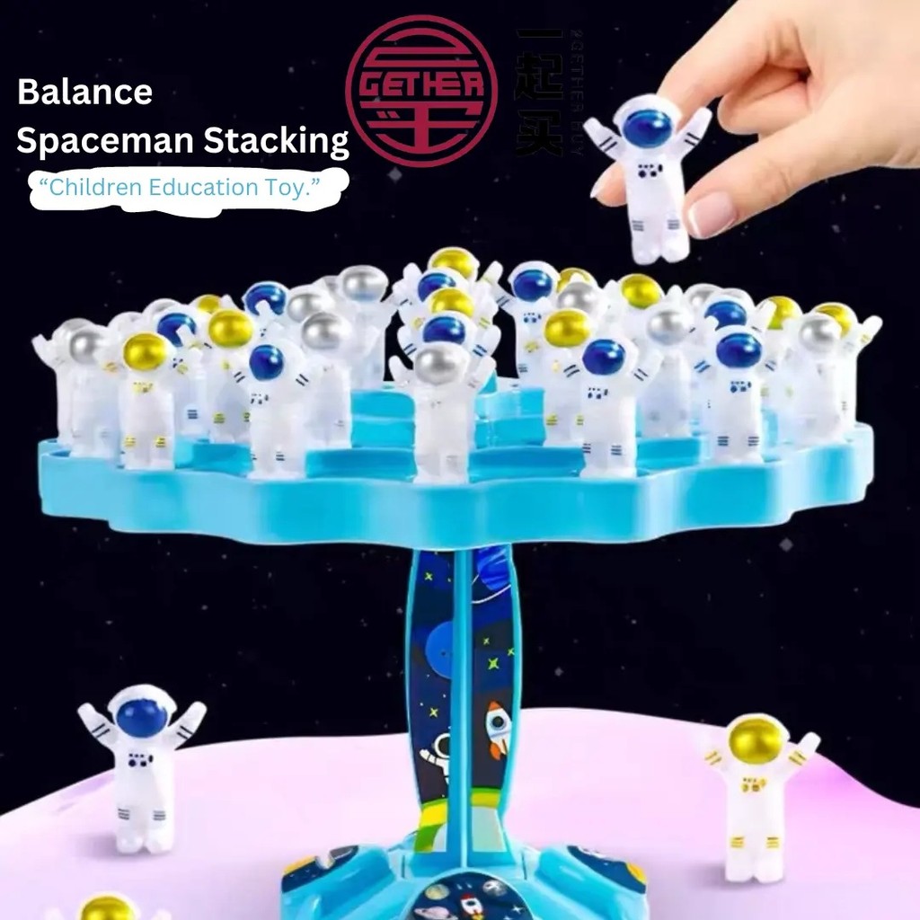 Balance Spaceman Stacking Children Education Toy / 60 Spaceman