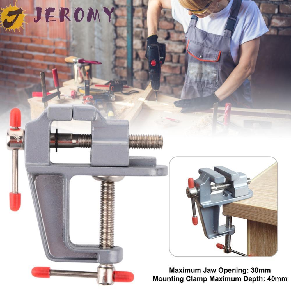 JEROMY Table Vise Desk Clip Bracket Clamp Table Bracket Bench Clamp DIY Multifunctional Bench Vice
