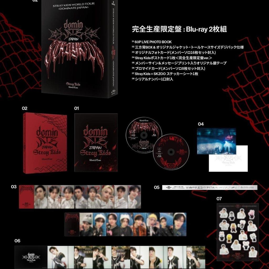สินค้าลิมิเต็ดอิดิชั่นสำหรับทัวร์ญี่ปุ่นของ Stray Kids ชุดเดียว ของแท้จากทางการ skz โตเกียว โอซากะ ช