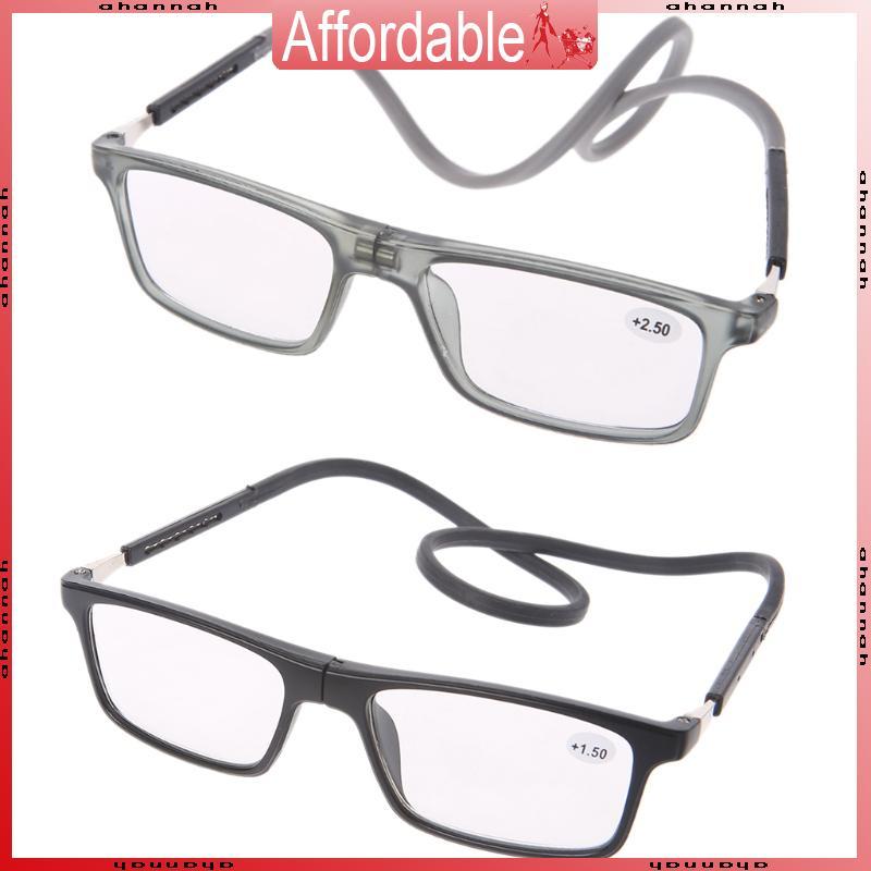 AH Magnet Presbyopic คอห้อยปรับได้ Unisex +1 00 ถึง +4 00