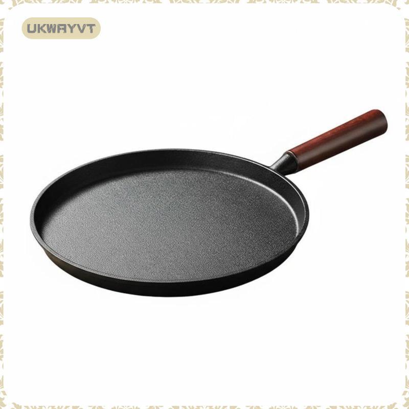 [ukwryvt] เหล็กหล่อ Skillet ทนทานในครัวเรือน Skillet เครื่องครัวอเนกประสงค์