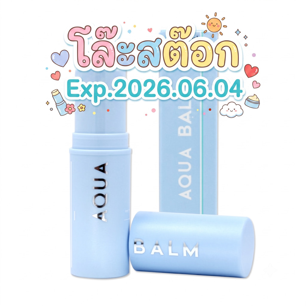 [โล๊ะสต๊อก Exp 2026.06.04] KAHI : Wrinkle Bounce UV SPF50+++ Aqua Balm Stick 9g