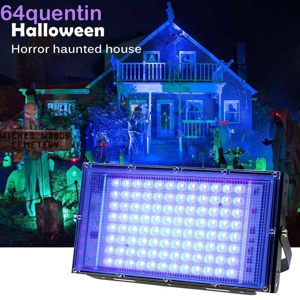 QUENTIN UV Floodlight, 50W/100W ไฟ UV โคมไฟ, Creative 120 Glow 395nm UV Stage โคมไฟบาร์