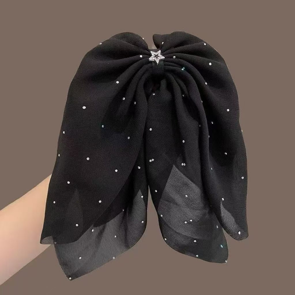 2026 Black Bow Gypsophila Clamp
