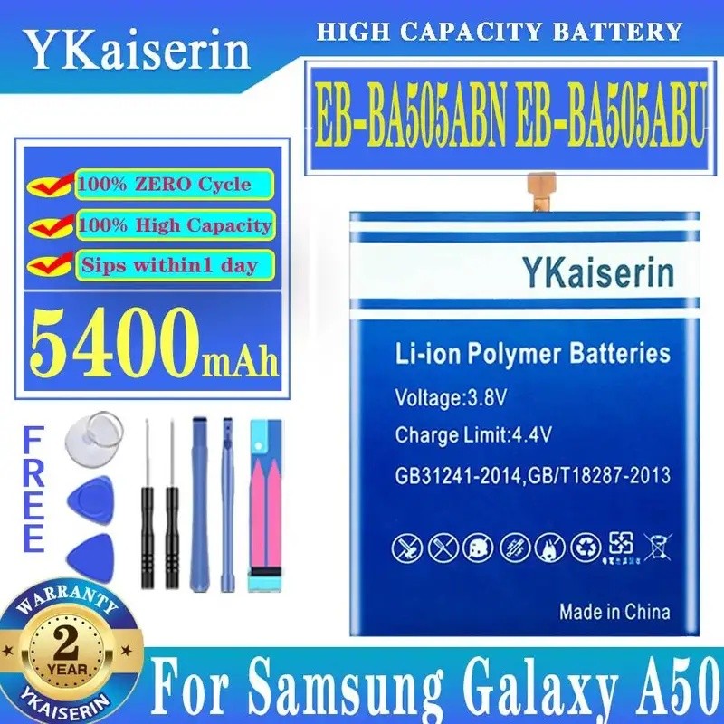 แบตเตอรี่ EB-BA505ABN EB-BA505ABU สําหรับ Samsung Galaxy A20 SM-A205F DS A30 SM-A305F SM-A305FN A50 