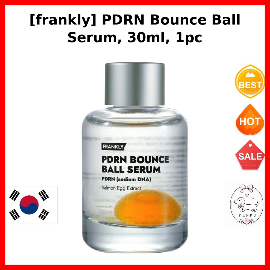 [frankly] PDRN Bounce Ball Serum, 30ml, 1pc / เซรั่มเกาหลี / สูตร Bounce Ball / ของแท้ 100% by YEPPU