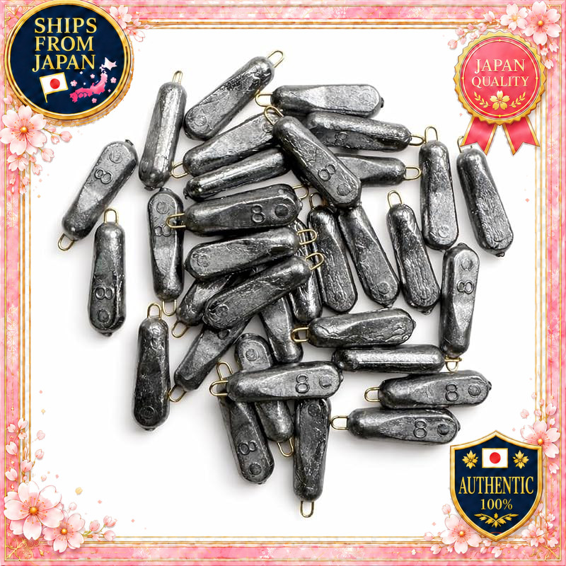 Hogo Omori Slim Sinker 1kg Bulk Pack Fishing Weight Lead Made in Japan