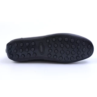 Hush Puppies รองเท้าผู้ชาย รุ่น HP 8HCFB1815A - สีดำ (รองเท้าลำลองหนังแท้ แบบสวม)