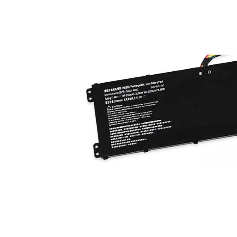 11.46V 38.04Wh สําหรับ HASEE X5-CP5D1 CP5E1 CP5S1 CP7D1 CP7S1 LG 15U480 15U470 15UD470 916Q2271H SQU