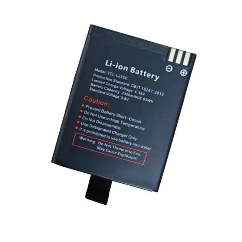 สําหรับเครื่องบันทึกแบตเตอรี่ภายนอก TCL-L2350 3.8V 2350mAh ใหม่