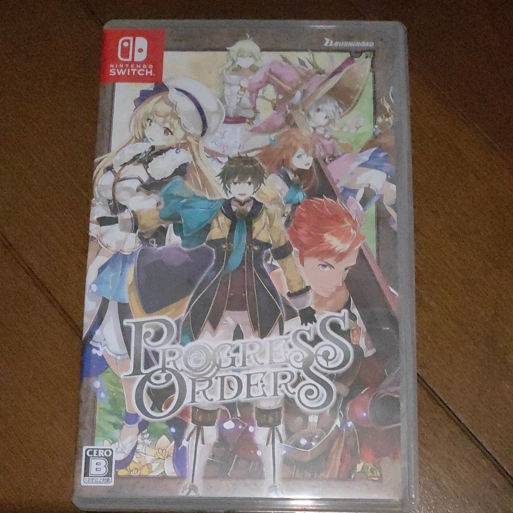 PROGRESS ORDERS Nintendo Switch Japanese Version Fantasy Adventure RPG Tested Working