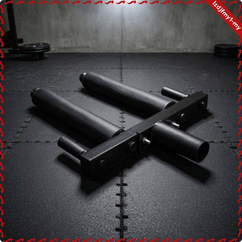 Leipupa อุปกรณ์ออกกําลังกายที่บ้านเหล็ก Squat Rack สิ่งที่แนบมาด้วยโฟม Grips Gym Barbell Hack Squat 