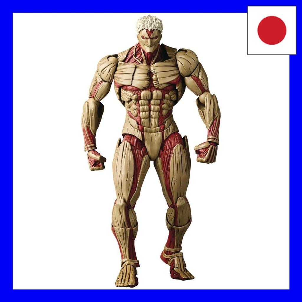 Kaiyodo Revoltech Amazing Yamaguchi Attack on Titan Armored Titan Action Figure hamachi SHOP