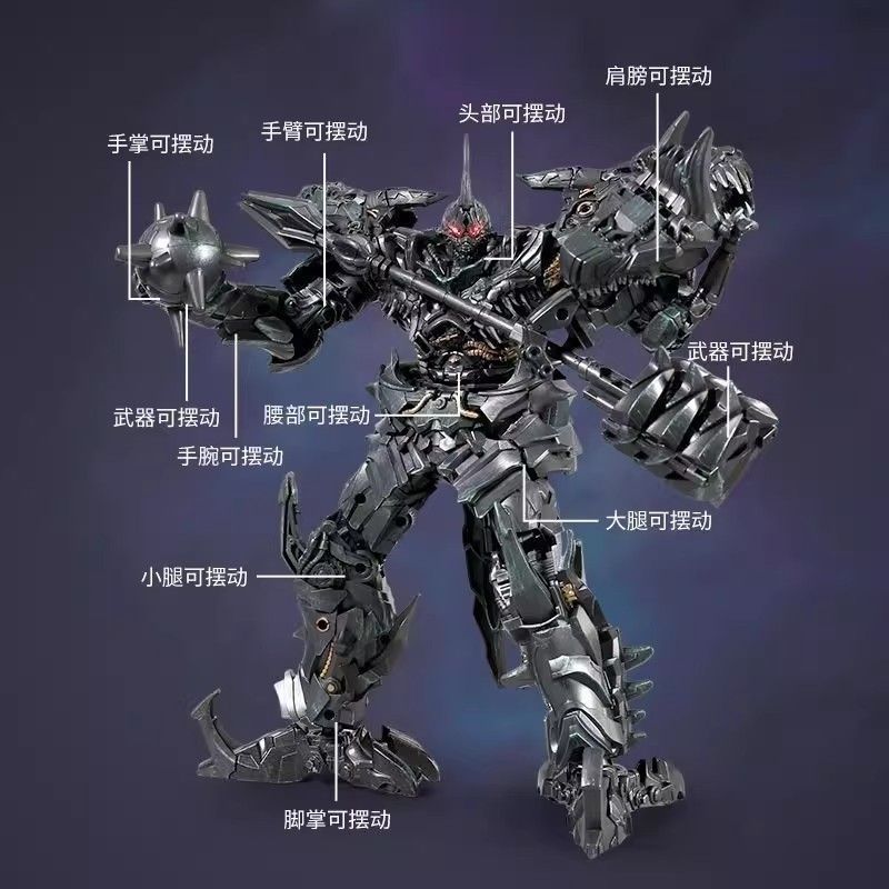 รุ่นอัพเกรด Weijiang สายเหล็ก Transformers ของเล่น Tyrannosaurus Rex ฟรี Optimus Prime ภาพยนตร์ SS ร