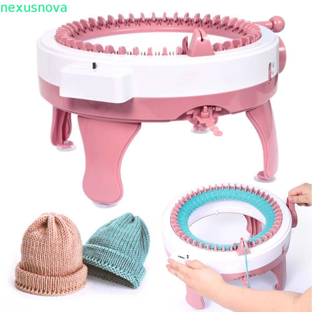 NEXUSNOVA ขนสัตว์ loom DIY เด็ก Knit Loom Hand-Loom Play House ของเล่นผ้าพันคอถุงเท้าเย็บเครื่องมือ