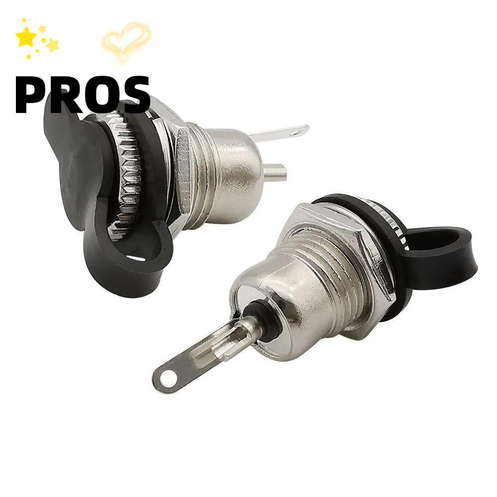 PROS DC Jack Adapter, คุณภาพสูง 5.5 x 2.1 มม. DC Power ซ็อกเก็ตหญิงแจ็ค, ทนทาน DC-099 โลหะ DC-099 ปล