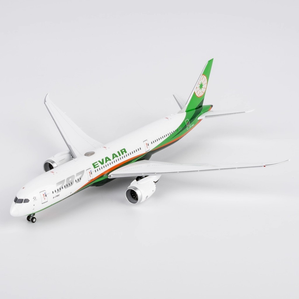 NG 55143 1/400 ไต้หวัน EVA Air Boeing 787-9 B-17882 รุ่นโลหะผสม