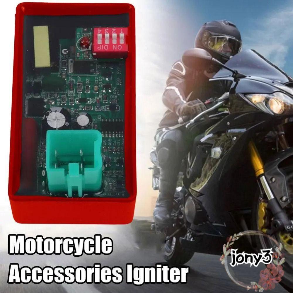 JONY 4 Pin Starter CDI, 4 Pin Dual Plug รถจักรยานยนต์ CDI Igniter, เครื่องยนต์จุดระเบิดเครื่องควบคุม