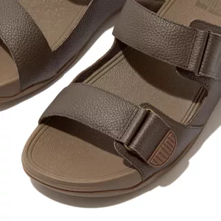 FITFLOP GOGH MOC รองเท้าแตะแบบสวมผู้ชาย รุ่น L05-092 สี Dark Brown